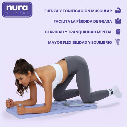 Nura™ tabla de pilates portátil